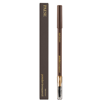 Paese Powder Browpencil, Puder-Augenbrauenstift, Dunkelbraun, 1,19 g