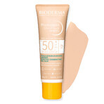 Bioderma Photoderm Cover Touch Mineral, fluido minerale opaco, molto leggero, SPF 50+, 40 g