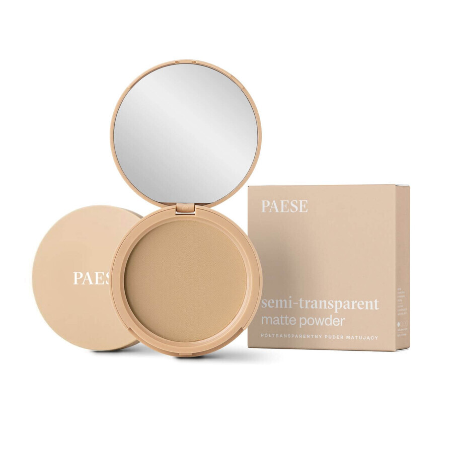 Paese, semi-transparent mattifying powder, 3A golden beige, 9 g