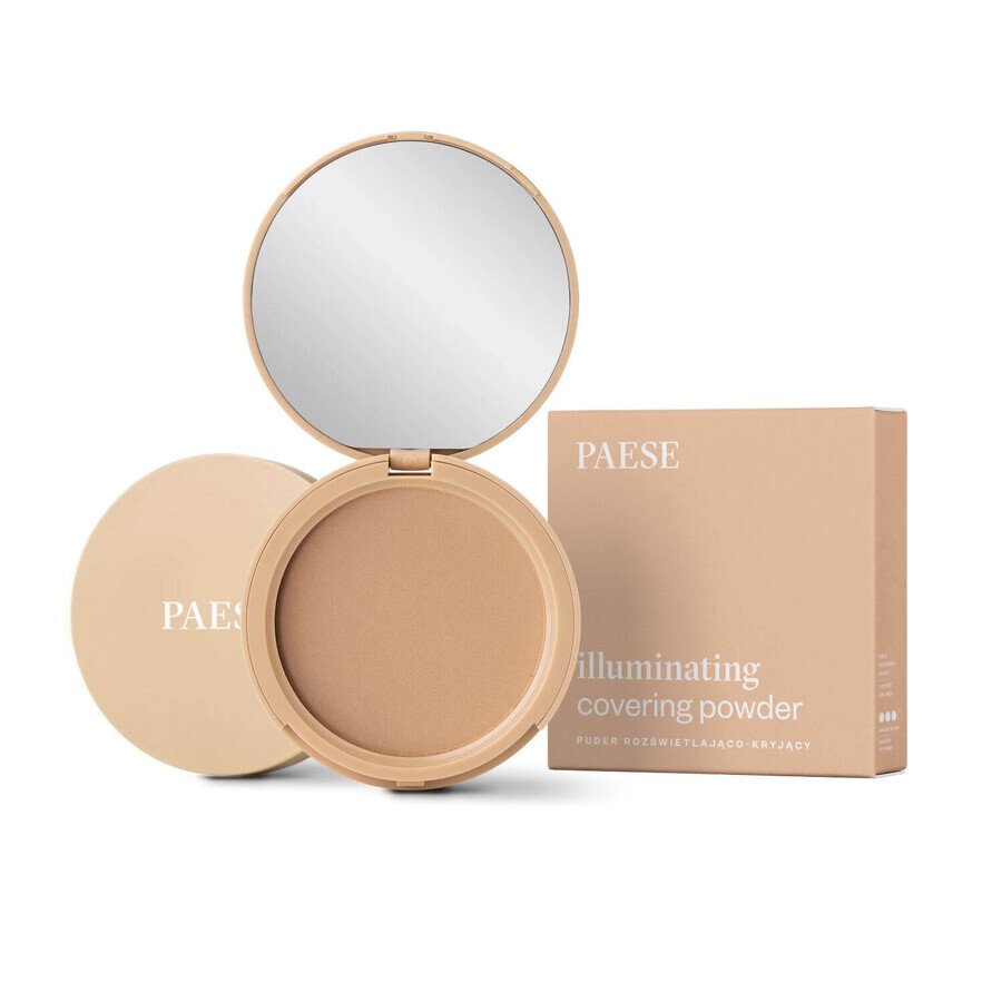 Paese, polvere coprente illuminante, 2C naturale, 9 g