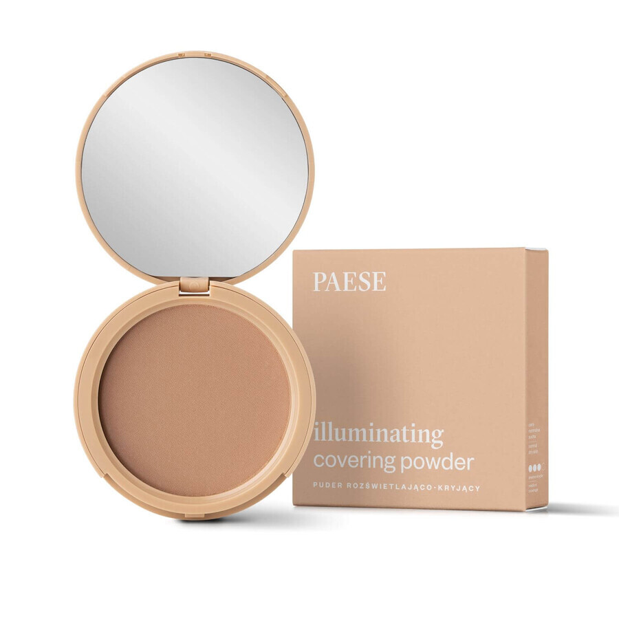 Paese, leuchtender Abdeckpuder, 3C goldbeige, 9 g