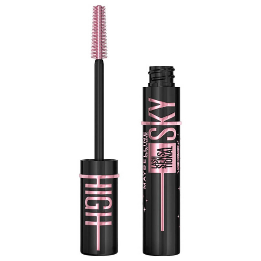 Maybelline Lash Sensational Sky High, Wimperntusche, verlängernd, Cosmic Black, 7,2 ml