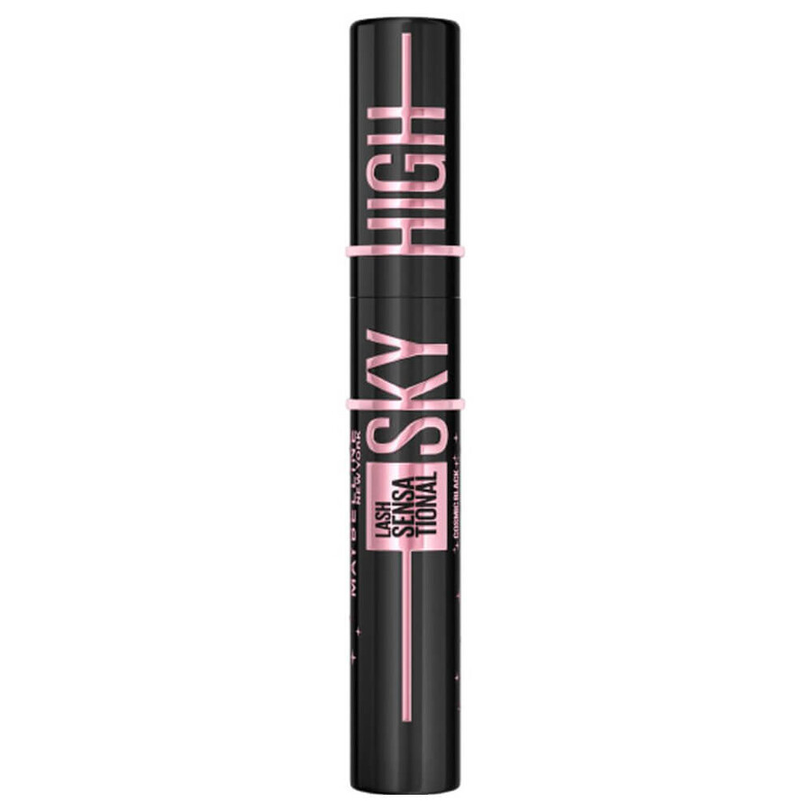 Maybelline Lash Sensational Sky High, Wimperntusche, verlängernd, Cosmic Black, 7,2 ml