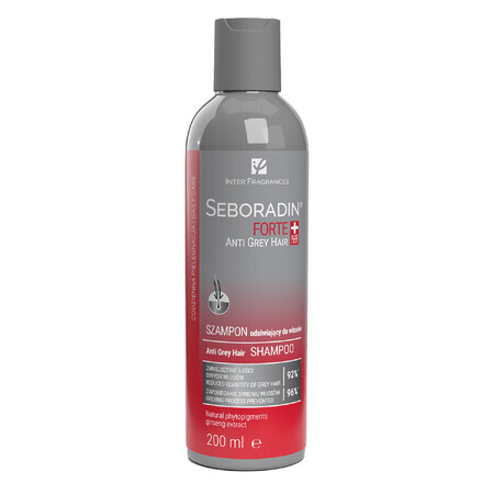 Seboradin Forte, anti-capelli grigi, shampoo anti-capelli grigi, 200 ml