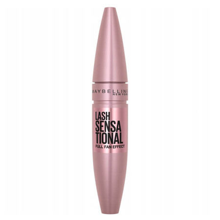 Maybelline Lash Sensational, rimel, îngroșare, negru intens, 9.5 ml