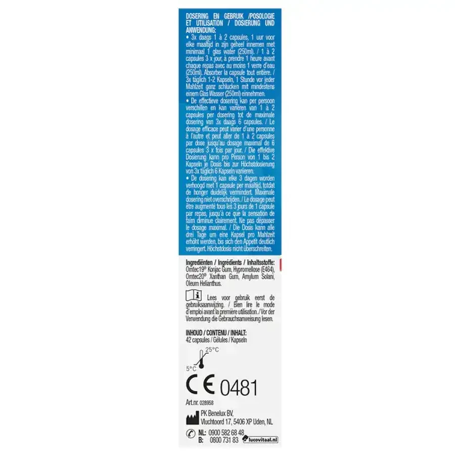 Obesimed Forte, 2 x 42 capsules, Lucovitaal