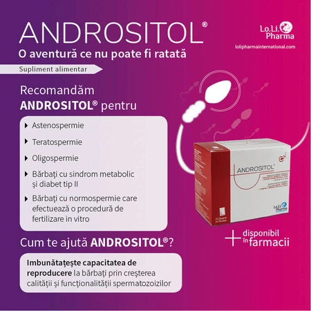 Andrositol, 2x30 zakjes, Lo Li Pharma