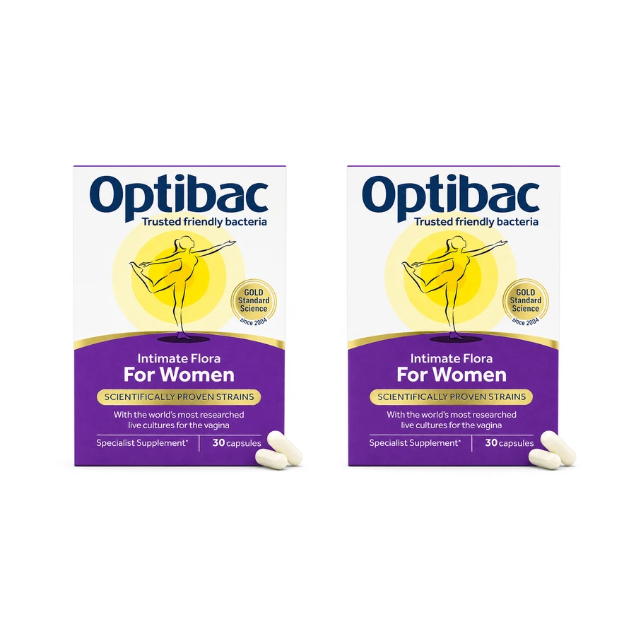 Optibac Probiotikum für Vaginalflora, 2x30 Kapseln