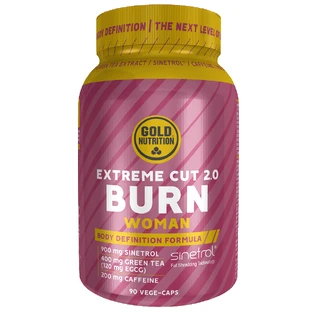 Extreme Cut Burn 2.0 Woman, 90 vegetarische Kapseln, Gold Nutrition