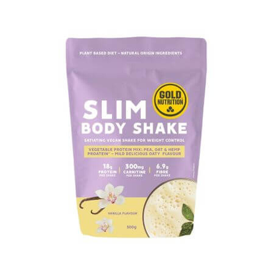 Slim Body Vanille-Shake, 300 g, Gold Nutrition