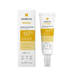 Fluide invisible pour le visage avec SPF 50 Repaskin, 50 ml, Sesderma