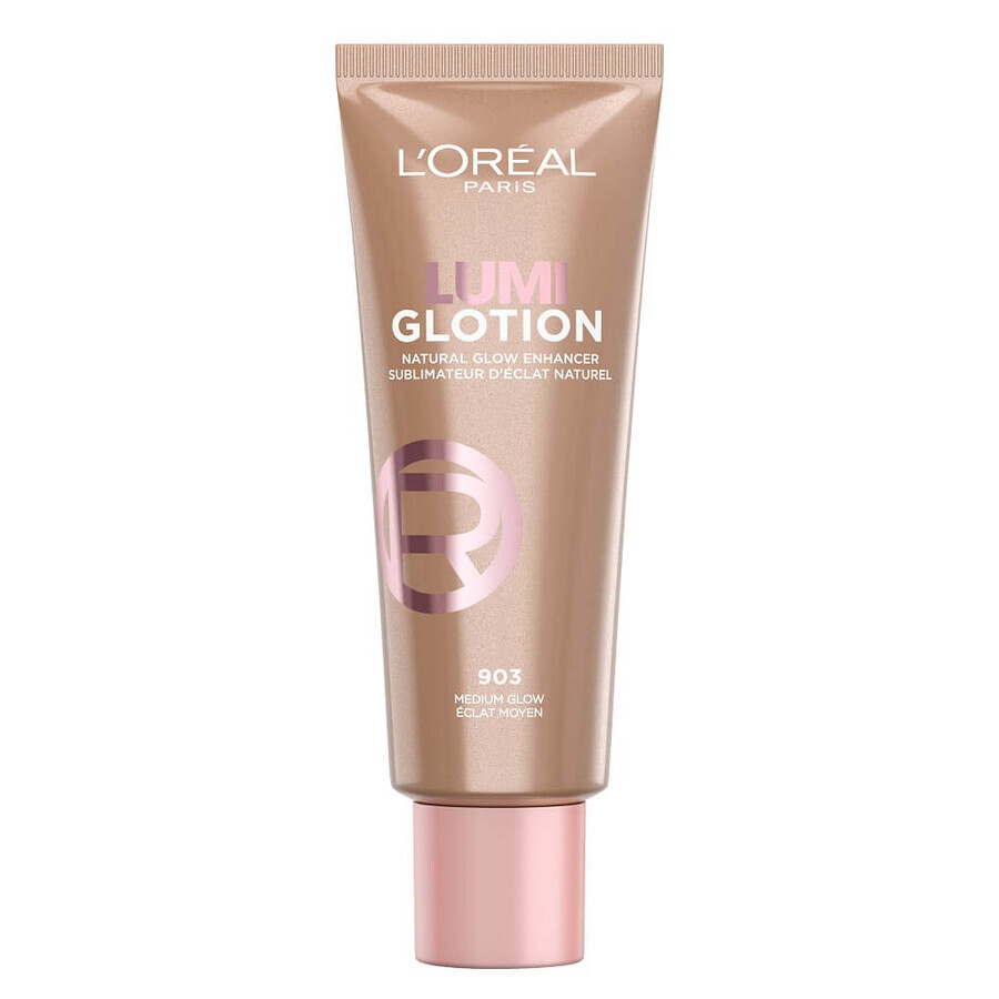 Lotiune iluminatoare Lumi Glotion, Nuanta 903 Medium Glow, 40 ml, Loreal