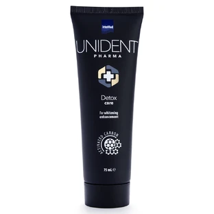 Tandpasta tegen vlekken Detox Care Unident Pharma, 75 ml, Intermed