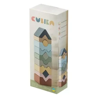 Holzspielzeug Baukasten Turm, Cubika