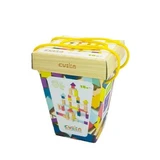 Wooden game Set of 50 construction pieces, Cubika