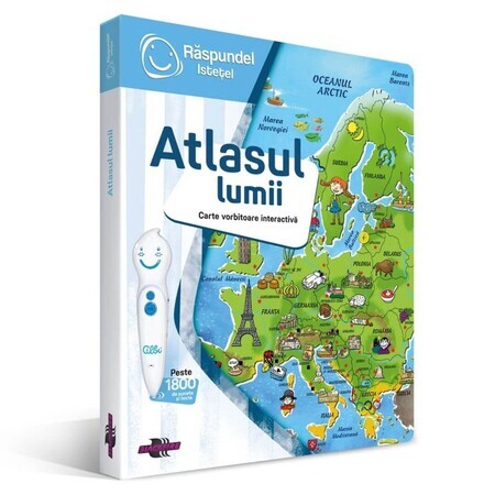 Interaktives Buch, Atlas der Welt, Raspundel Istetel