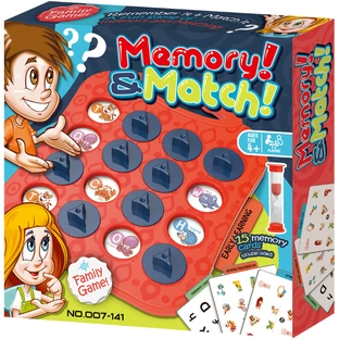 Memorize and Match Educational Game, +4 years, Bufnitel