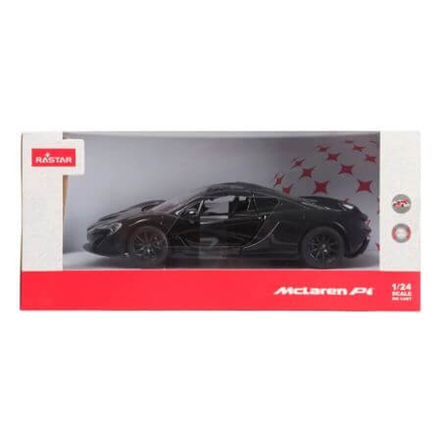 Metallic car McLaren P1, Black, + 3 years, Rastar