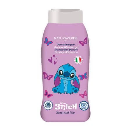 Stitch shampoo en gel, 250 ml, Naturaverde