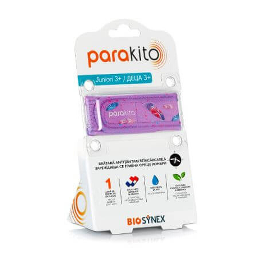 Pulsera antimosquitos Pene, Parakito