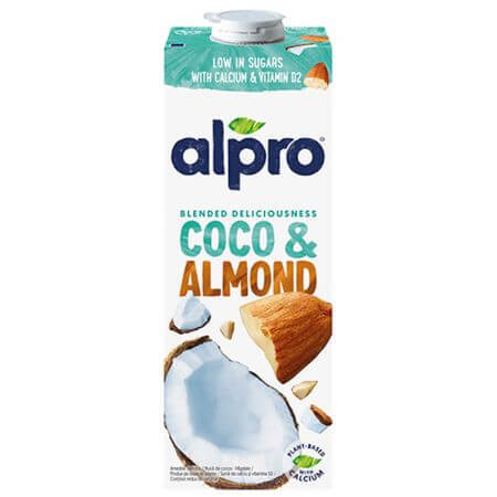 Boisson végétale à la noix de coco et aux amandes, 1 L, Alpro