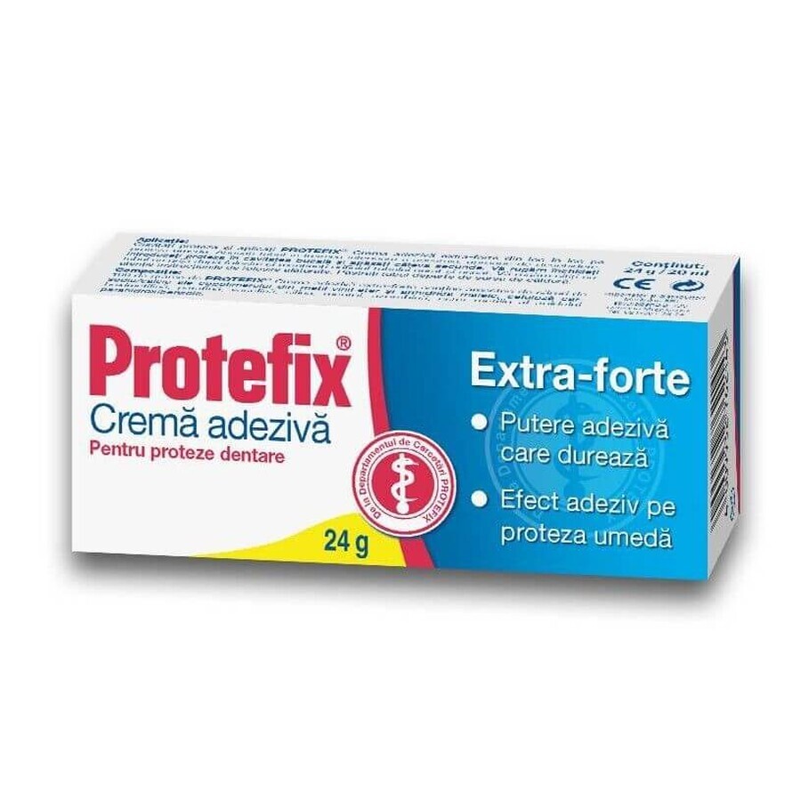 Protefix Extra-Forte cremă adezivă, 24 g, Queisser Pharma