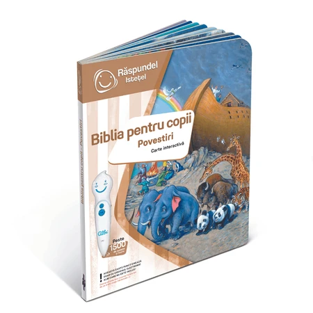 Interactief boek Bijbelverhalen voor kinderen, +4 jaar, Raspundel Istetel