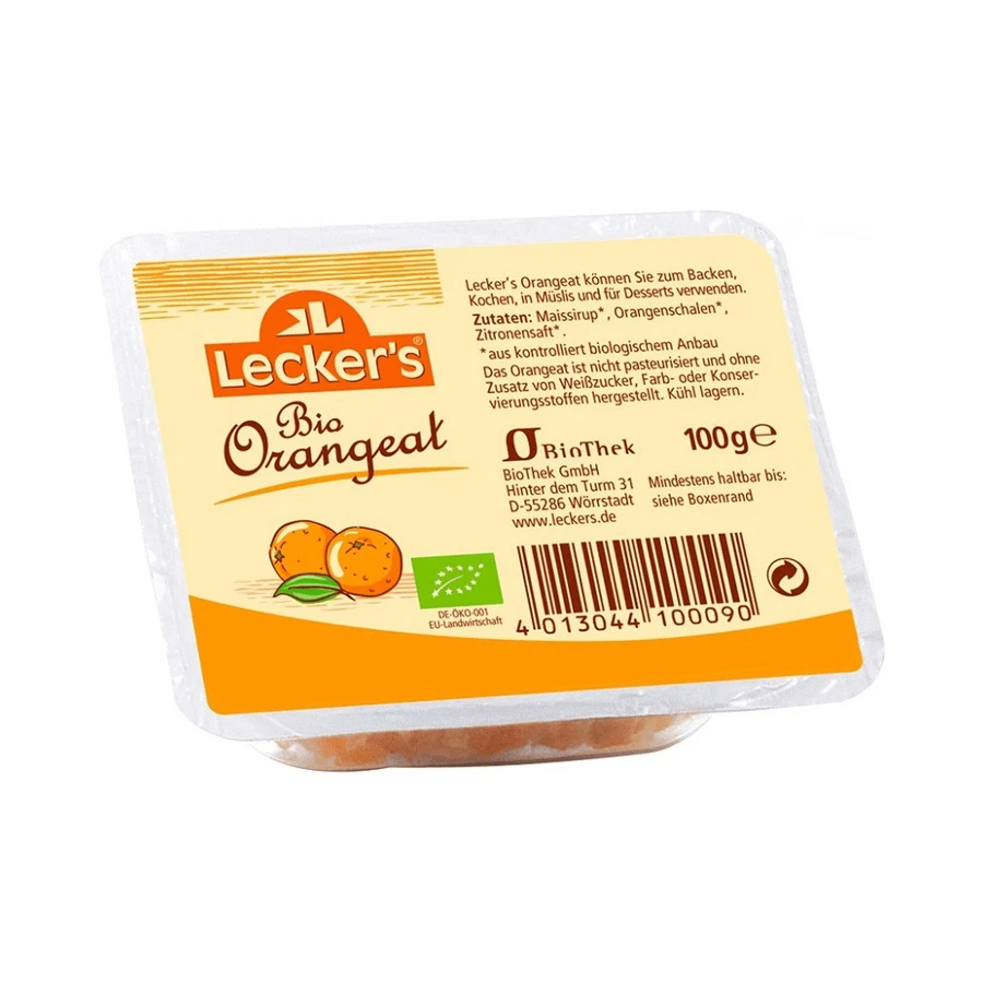 Buccia d'arancia biologica, 100 g, Lecker's
