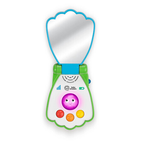 Jucarie muzicala telefon Ocean Explorers Shell, + 6 luni, Baby Einstein