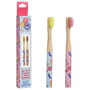 Smiley toothbrush set, 2 pcs, Take Kare