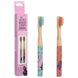 Barbarapapa toothbrush set, 2 pcs, Take Kare