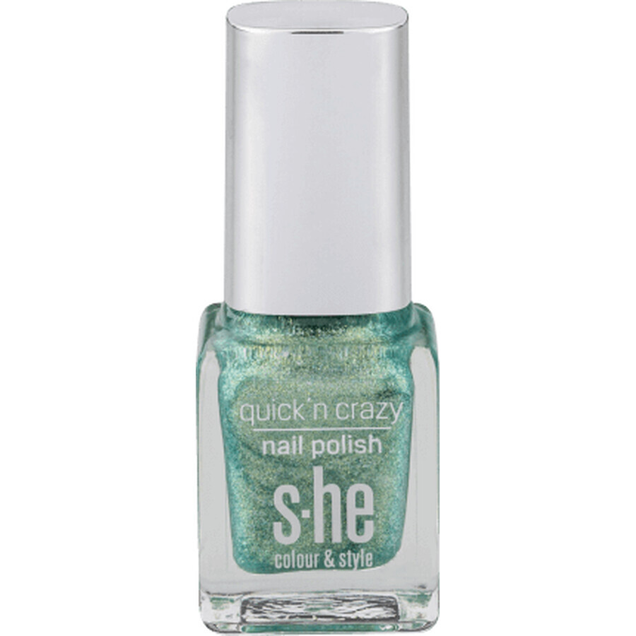 She colour&amp;style Esmalte de uñas Quick&#39;n Crazy 323/801, 6 ml