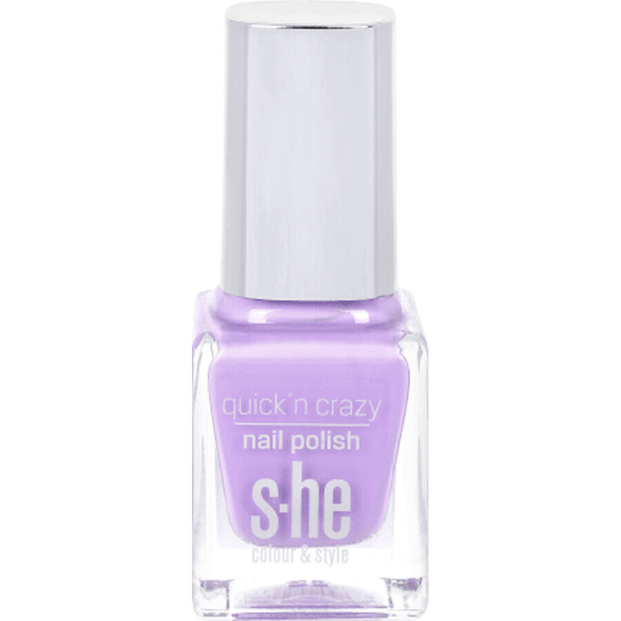 She colour&amp;style Quick'n crazy Nagellack 323/815, 7 ml