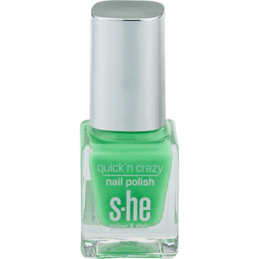 She colour&amp;style Esmalte de uñas Quick&#39;n Crazy 323/817, 7 ml