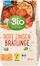 DmBio Rote Linsen-Fleischb&#228;llchen, 175 g