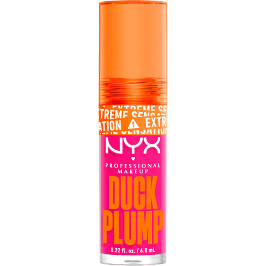 Nyx Professional MakeUp Lip Gloss Duck Plump 12 Bubblegum bae, 6,8 ml