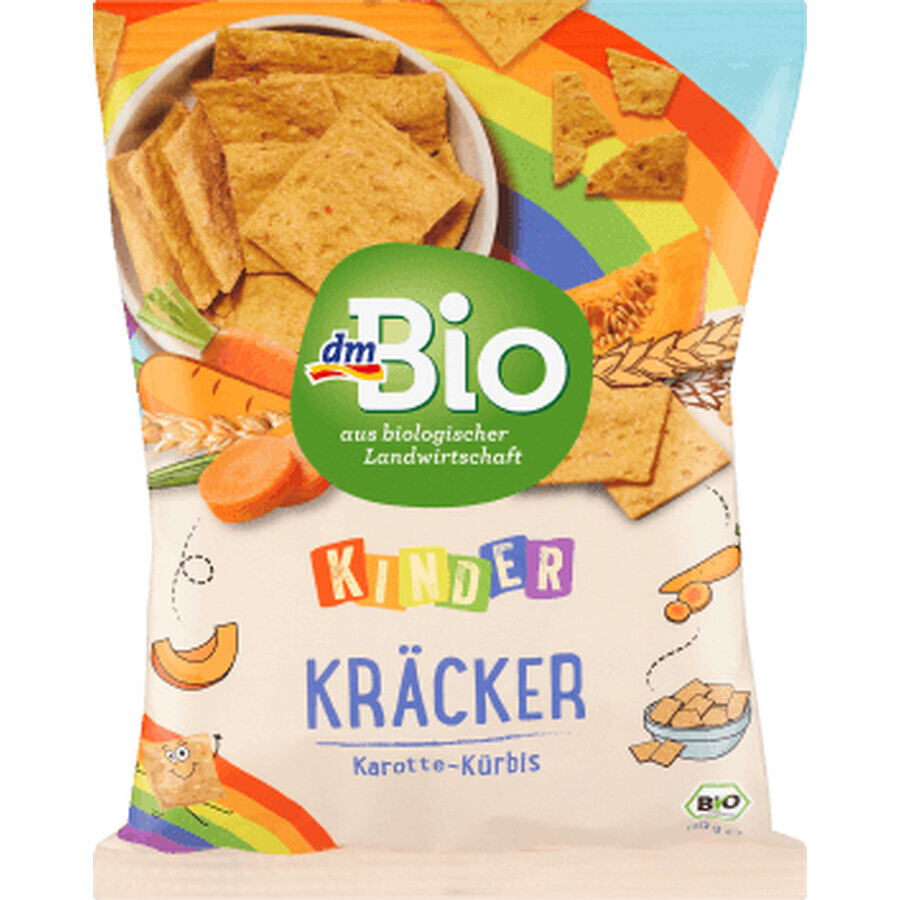 DmBio Karotten-Kürbis-Kekse für Kinder, 110 g