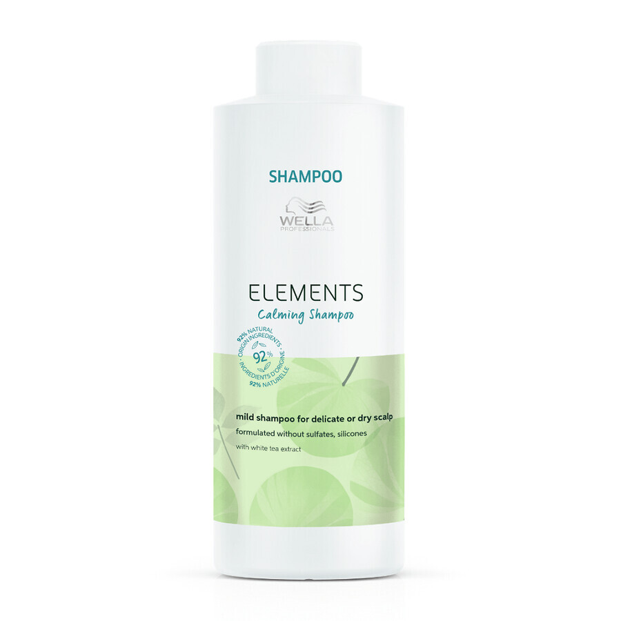 Beruhigendes Shampoo für empfindliche Kopfhaut Elements, 1000 ml, Wella Professionals