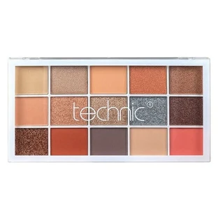 Palette d'ombres à paupières, Technic, Pigment pressé, Y2K, 15 couleurs