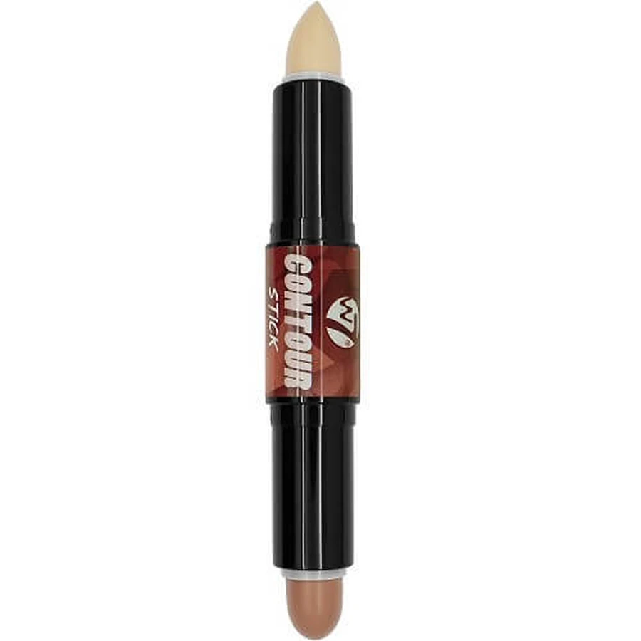 Rouge à lèvres Contour et Highlighter, W7, Contour Stick, Natural