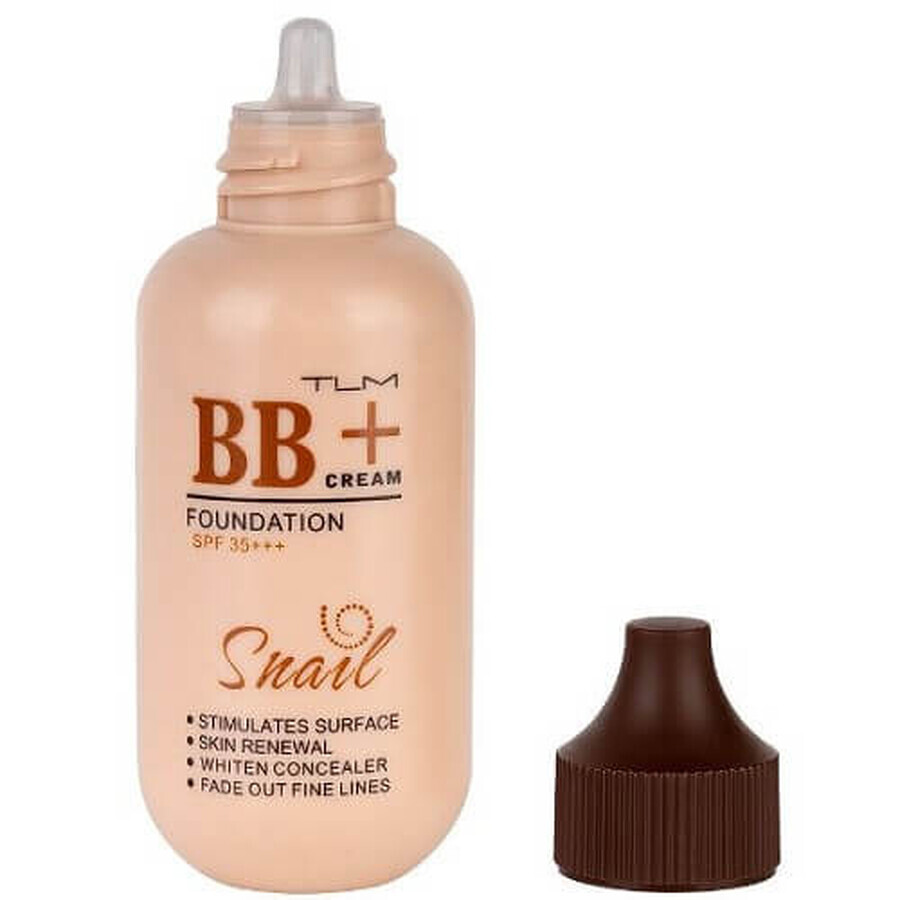 Fond de teint BB crème à l'extrait d'escargot, TLM, Escargot, SPF35, 101, 40 ml