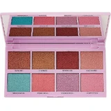 Makeup Revolution, Makeup Revolution, Under Your Spell Pigment Eyeshadow Palette, 8 glinsterende blushes