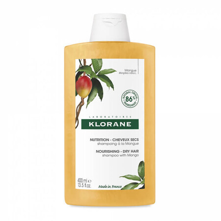 Pflegendes Shampoo mit Mango-Extrakt, 400 ml, Klorane