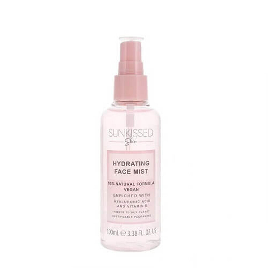 Moisturizing facial spray, Sunkissed Skin, Hyaluronic Acid and Vitamin E, 100 ml