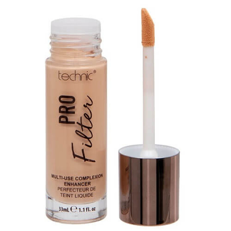 Verhelderende Foundation, Technic, Pro Filter Multi Use, Eerlijk, 33 ml