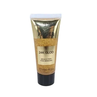 Baza pod makijaż, Beauty Model, 24-karatowe złoto, drobinki złota, połysk, 50 ml