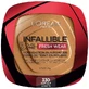 Gesichtspuder, Loreal, Infallible 24H Fresh Wear, Foundation in einem Puder, 330 Haselnuss, 9 g