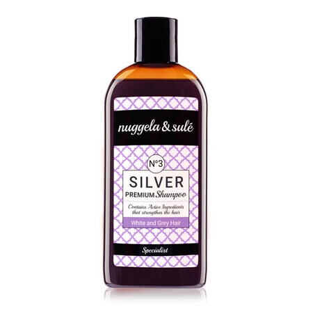 Shampoo gegen gelbe Flecken Silber, 250 ml, Nuggela&Sule