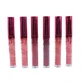 Set of 6 lipsticks, Kiss Beauty, Matte Liquid Lipstick, A
