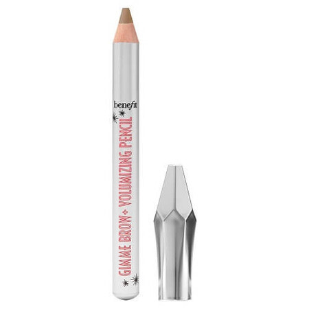 Sprancene Pencil, Benefit, Gimme Brow Volumising Pencil, 3 Warm Light Brown, Mini